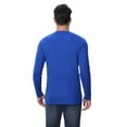 thumbnail image 6 of Zfeel High Performance Pure Dry Fit Poly Long Sleeves T-Shirt, Men's Royal 100 Polyester Tee, 3XL, 4 Pack, 6 of 6