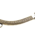 thumbnail image 3 of facefd 24.5cm Metal Arch Frame Kiss Clasp Lock Bead Head DIY Purse Bag Light Grey, 3 of 9