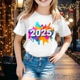 thumbnail image 2 of TZEWGL T-Shirts For Kid Printed Short Sleeved Round Neck Comfortable Clothes For Baby size 8-9T, 2 of 4