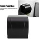 thumbnail image 4 of Portarrollos de Papel Higiénico con Cubierta Impermeable, Montaje en Pared, Aleación de Aluminio, Negro, 4 of 4