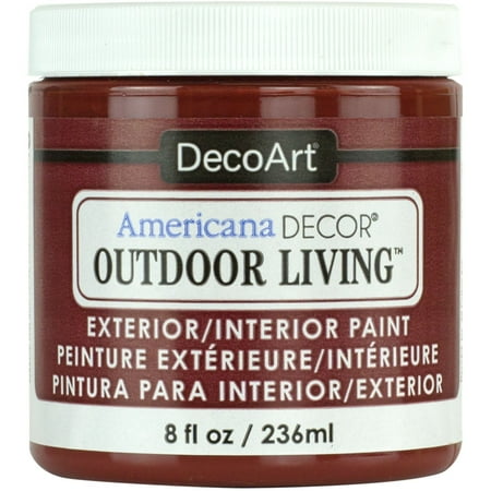 UPC: 0766218091222 | DecoArt Americana Decor Outdoor Living Paint 8oz. Fire Pit