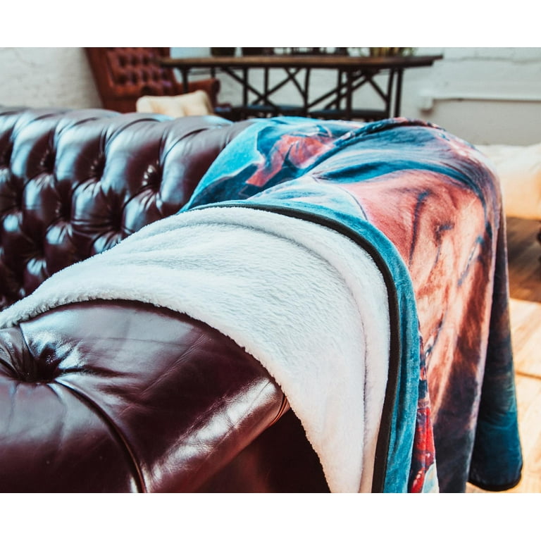 Labyrinth Movie Poster Fleece Throw Blanket | 45 x 60 Inches