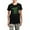 With Gray Camo Pant, variant on CafePress - PATRICKSAINT - Women's Short Sleeve Print T-Shirt and Pants Dark Cotton Pajama Set