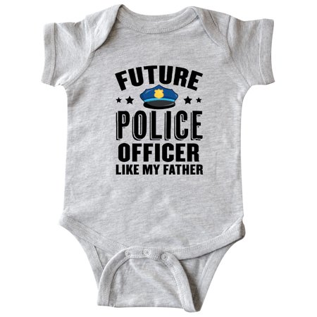 

Inktastic Future Police Officer Like My Father Gift Baby Boy or Baby Girl Bodysuit