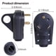 thumbnail image 3 of Enchufe macho de 30 A para autocaravanas, extremo macho para adaptador eléctrico de repuesto TT-30P, 3 of 7