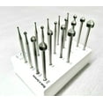 thumbnail image 5 of Jewelry Making Stone Setting Burs Set, Fig 413, 18-Piece, 5 of 5