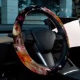 thumbnail image 6 of Shivering 14.5 Inch Printing PVC Leather Car Wheel Cover Auto Accessories Steering Wheel Cover Steering Wheel Covers, 6 of 6
