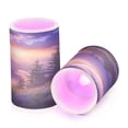 thumbnail image 7 of Yayeee Flameless Candles with Remote Flickering Battery Operated Multi Color Changing, Beautiful Mountain, 7 of 7