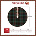 thumbnail image 4 of Kll Buffalo Plaid Dark Green Christmas Tree Skirt 30",Party Decorations Farmhouse For Christmas Decorations Holiday Party, 4 of 8