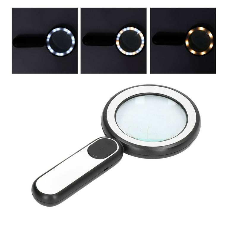 Nazano Easy Hold Large Screen Magnifying Glass With Light