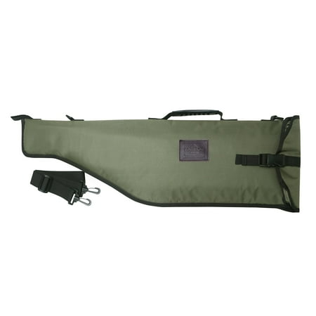 TOURBON Nylon Pistol Gun Case 30 Break-Action Shotgun Transport Bag Green
