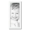 thumbnail image 2 of ArtToFrames 10" x 26" Contemporary White with Lip Picture Frame, 10x26 inch White Wood Poster Frame (WOM-2032), 2 of 7