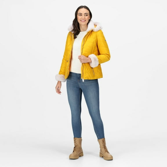 Regatta Womens Willabella Faux Fur Trim Jacket