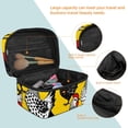 thumbnail image 4 of ERJLKXP Farm Chicken Hen Makeup Bags Travel Cosmetic Bag Case, Large Capacity Organizer and Storage, Portable Pouch Toiletry bag for Women & Girls, 4 of 7