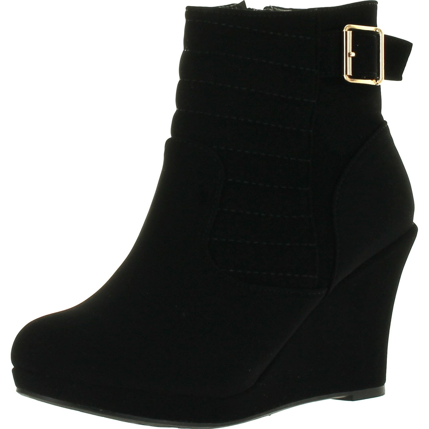 top moda classic low ankle heel bootie