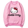 thumbnail image 2 of Sudadera con capucha de Hello Kitty para hombre y mujer, jersey de cuello redondo con dibujos animados de Anime, ropa de moda para parejas, Tops de primavera y otoño, novedad de 2024, 2 of 3