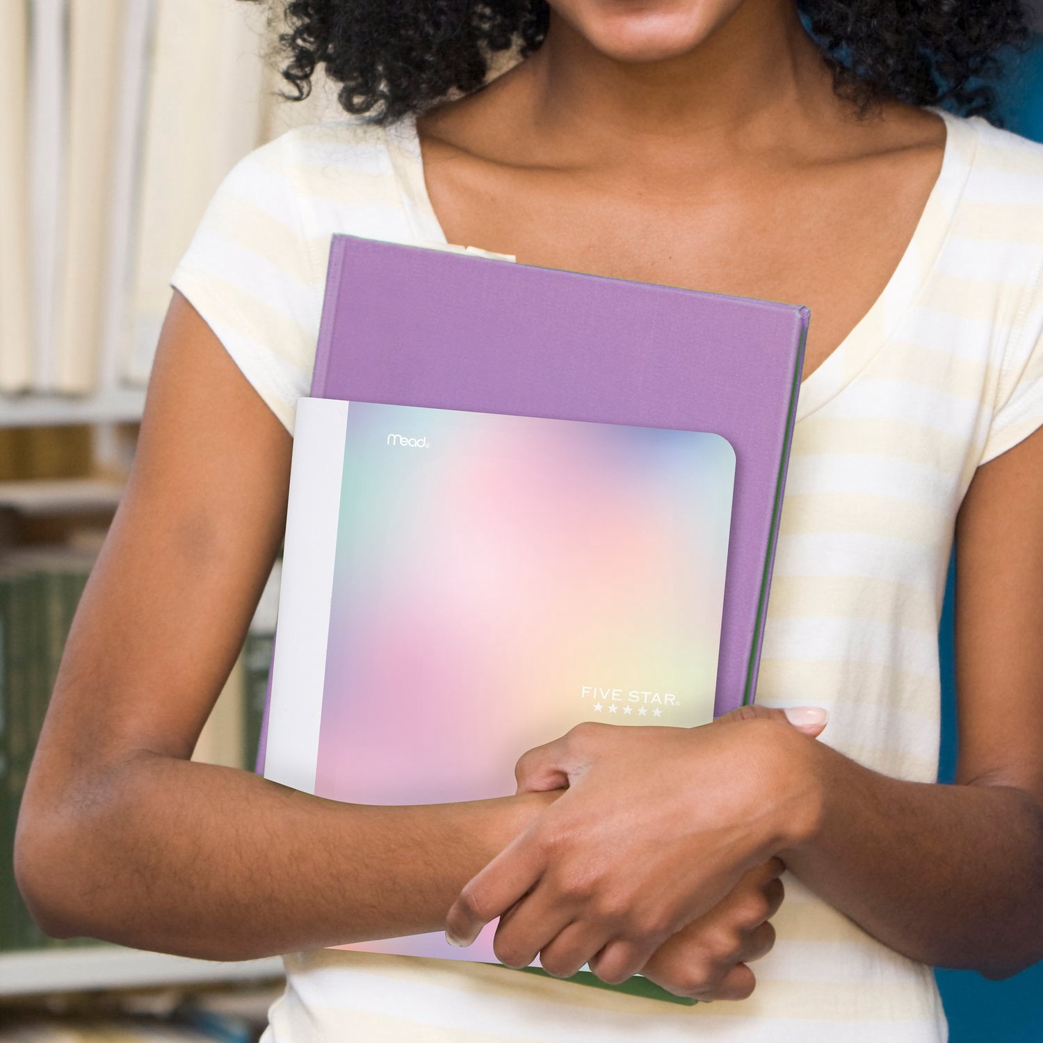 Five Star Composition Book Plus Study App, College Ruled, Ombre