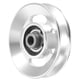 thumbnail image 1 of Polea De 90 Mm / 3,5 Pulgadas Para Equipo De Fitness Rueda De Polea De Correa De Cuerda De Profundidad De Ranura Profunda Redonda Aleación De Aluminio Rueda Guardurnaity OD005515-00, 1 of 6