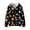 Colorful Floral, variant on FUIALDOLG Girls Winter Jacket Colorful Floral Print Hoodies Kids Full Zip Hoodie Girls Jacket Warm Cozy Outwear Coat with Pockets, Size S