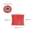 thumbnail image 2 of Unique Bargains 10mm Chain Roller Pulley Tensioner Wheel Guide Concave Type for Bike Sliding Door Red, 2 of 6