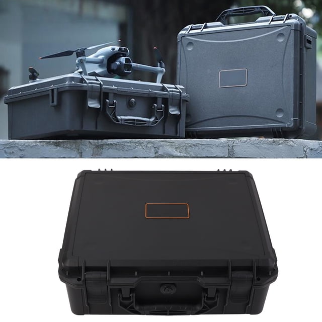 Drone Carrying Case, High Strength Drone Water Proof Case Prevent Leakage Strong Load Bearing Impact Resistant Splashproof Shockproof Inner Support for Travel