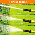 thumbnail image 4 of Expandable Metal Garden Hose 100FT, 304 Stainless Steel Water Hose Lightweight non Kinking Flexible Garden Hose, no Bite, 4 of 8