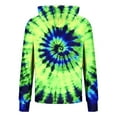 thumbnail image 4 of Hoodies for Men Sun-Protective Casual Tops Pullover Hoodie Face Mask Tie-dye Sweatshirts M, 4 of 5