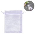 thumbnail image 1 of 100 Pcs Organza Bags Wedding Pouches, 7x9cm Jewellery Gift Bag, 1 of 2