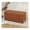 32" Brown Faux Leather, variant on 32-Inch Storage Ottoman ,Foot Stool Ottoman with Storage, Faux Leather Upholstered Foot Rest Seat with Safety Hinge,Wood Legs Stool for Living Room, Bedroom,Entryway, Slate Gray