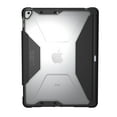 thumbnail image 2 of UAG iPad 10.2 Case iPad 9th Generation 2021 iPad 8th Generation 2020, Black/Ice, Rugged Clear Multi-Angle Viewing Folio Stand with Pencil Holder Plyo Protective Cover, 2 of 8