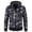 D1-Grey186, variant on Men's Camouflage Print Lined Full Zip Hooded Jacket Drawstring Side Zip Pocket Long Sleeve Pullover Outdoor Work Sweatshirts With Pocket