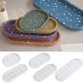 thumbnail image 4 of FENOHREFE Silicone Plate Molds Silicone Fruit Tray Molds Elliptic Epoxy Resin Casting Molds Suitable for Resin Casting Art, 4 of 7