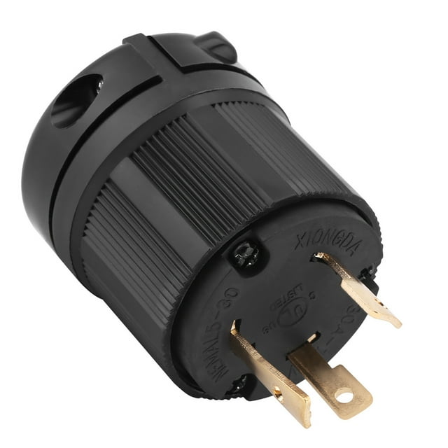 Conector De Generador Twist Lock NEMA L5-30 30A 125V 3 Cables