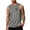 Gray, variant on Mens Hawaiian Graphic Tank Tops Crewneck Gym Muscle Tops Summer Beach Vacation Sleeveless Shirts