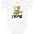 thumbnail image 3 of Inktastic Crappie Fishing I Love Crappies Boys or Girls Baby Bodysuit, 3 of 5