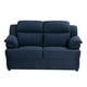 thumbnail image 2 of Sala 3-2 TRINITY Kendra ( Sofá, Love Seat ) Azul Para Sala, 2 of 10