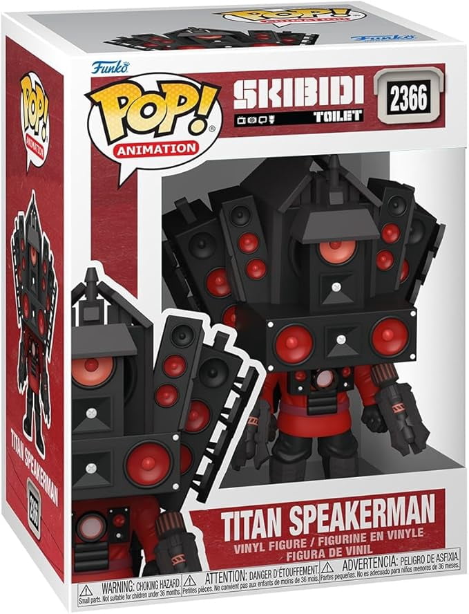 Skibidi Toilet Titan Speakerman Funko Pop! Vinyl Figure #2366