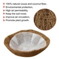 thumbnail image 2 of Hanging Basket Non-woven Coco Liner Planter Inserts liners for Planting Flowers 25cm, 2 of 9