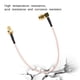 thumbnail image 5 of Cable Coaxial SMA Coaxial RF SMA Hembra A ángulo Recto SMA Macho RF Cable De Puente 20cm, 5 of 7