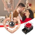 thumbnail image 2 of Sentmoon Necklaces Valentines Day Cards The Valentine Day Gift Box Leaves For The Worthwhile Person Allowing Beautiful Flowers To Forever Accompany Your Feelings Include Necklace, 2 of 9