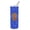 Blue, variant on Carolines Treasures WDK1127TBL20 Labrador Retriever Red Stainless Steel 20 oz Skinny Tumbler Blue 20 oz multicolor