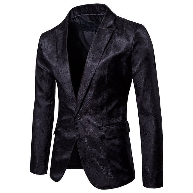 Men's Suit Palace-style Dark Road Design Fashion One Button Matching Slim-fit Men's Suit