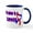 White/Navy Inside, variant on CafePress - Sister CHD Survivor Shop Mug - 11 oz Ceramic Mug - Novelty Coffee Tea Cup