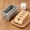 B, variant on FSAGAE Wooden Dumpling Maker Manual Dumpling Skin Machine Hand Pie Ravioli Maker for Home Kitchen Restaurant Khaki 3.94x1.57in