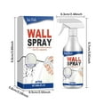 KCGYNP Wall Direct Spray Paint60ml Wall Repair and Renovation Clean