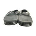 thumbnail image 3 of Hurley Men's Bubble Cushion Heel Surf Comfort Easy Slip-On Flip Flops (Black, 11), 3 of 6