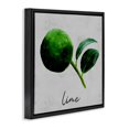 thumbnail image 3 of Stupell Industries French Country Kitchen Lime with Leaf Black Floating Frame Canvas Art, 18 x 18, by Regina Moore, 3 of 8