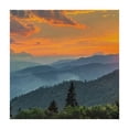 thumbnail image 4 of Acheng Mountain Range Trees Sunset Square Tablecloth Full Width Single-Sided Printing 100% Polyester Fiber 40*40, 4 of 8