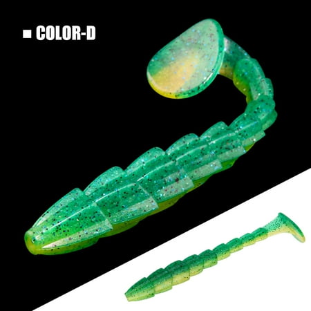 Soft Spinpoler Breaker Lure Paddle Tail Stick Worm For Fishing 7cm 9cm 11.5cm Salty Insect Wobbler For Bass Pike Trout