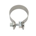 thumbnail image 2 of Universal Exhaust Band Seal Clamps Rustproof Muffler Clamp High Hardness for Downpipe Header Manifold3in, 2 of 5